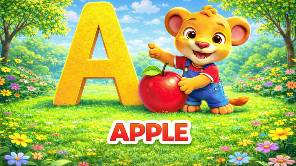 Alphabet Fruits A–Z | Printable PDF for Kids