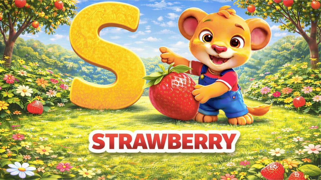 Alphabet Fruits A–Z | Printable PDF for Kids