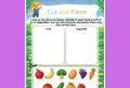 Cut And Paste – Printable Activity Pack for Toddlers | Ages 2–5