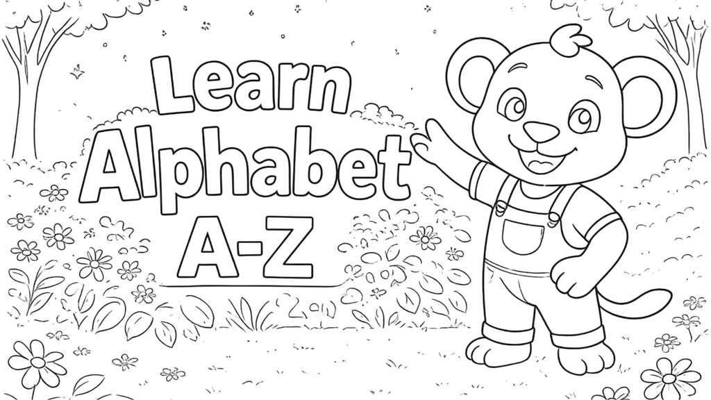 Creative Coloring Learning Bundle | Printable PDF for Toddlers Ages 2–5