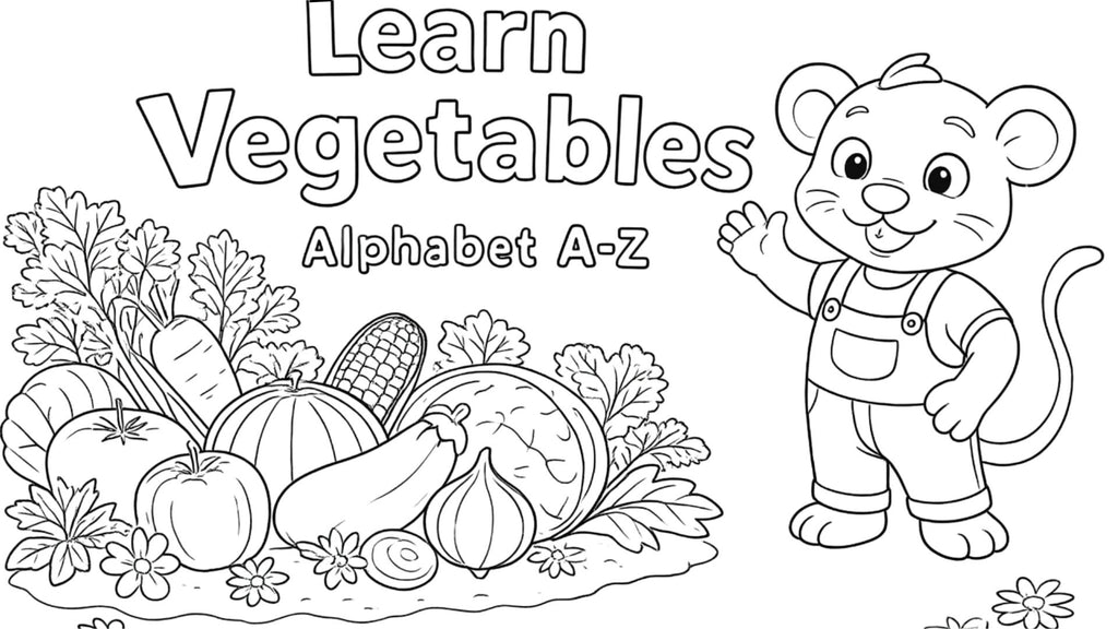 Creative Coloring Learning Bundle | Printable PDF for Toddlers Ages 2–5