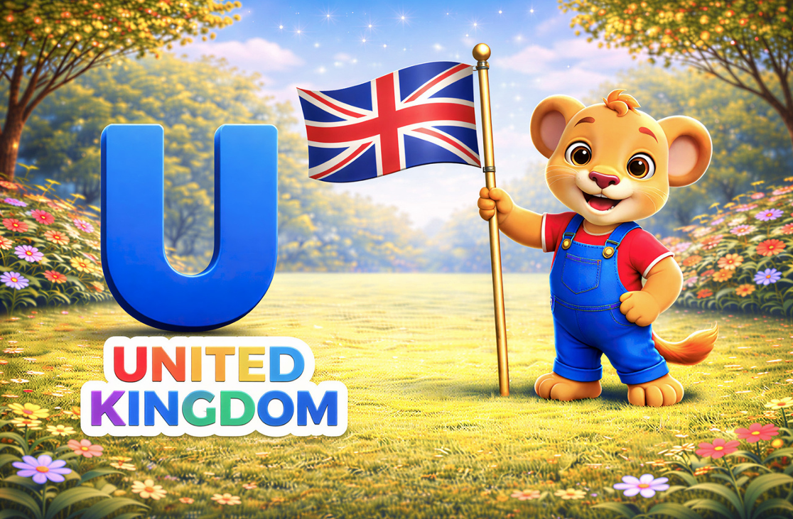 Alphabet Flags A–Z | Printable PDF for Kids