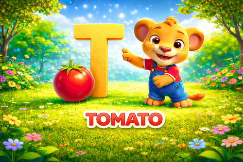 Alphabet Vegetables A–Z | Printable PDF for Kids