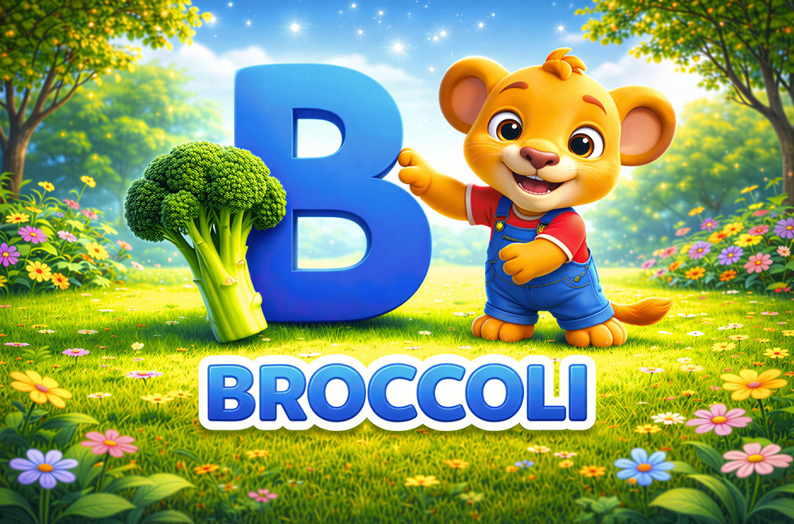 Alphabet Vegetables A–Z | Printable PDF for Kids