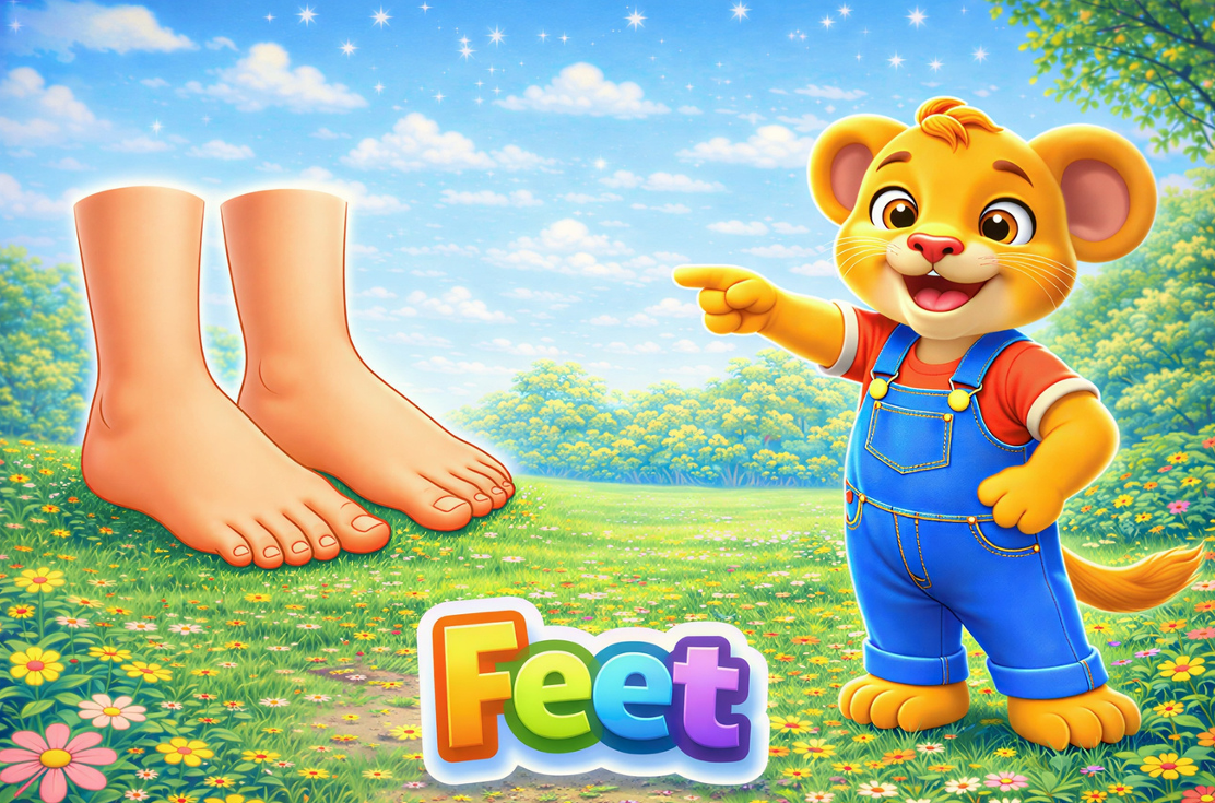 Body Parts Learning Pack | Printable PDF for Kids