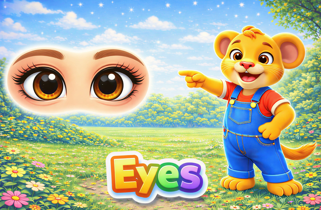 Body Parts Learning Pack | Printable PDF for Kids