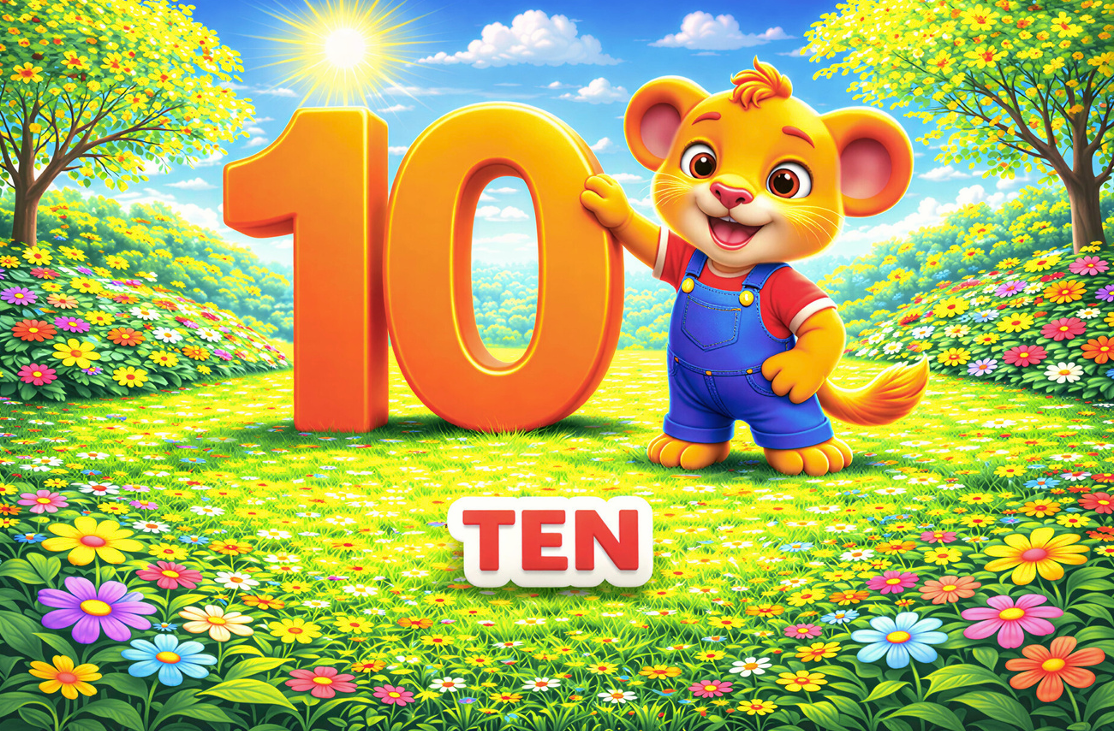 Numbers Pack (1–50) - 52 Digital Printable Cards